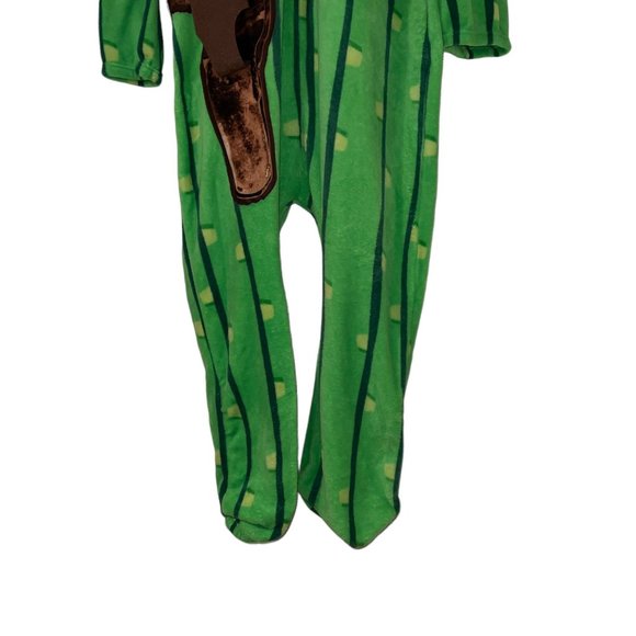Briefly Stated Sheriff Unionsuit Mens 2XL Costume Pajamas PJs Halloween Green - Picture 3 of 9